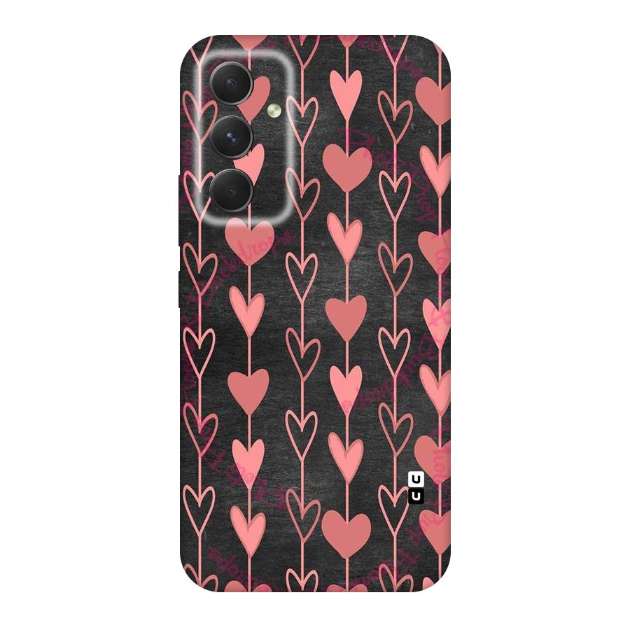 Chain Of Hearts Original Polycarbonate Back Case for Galaxy A54