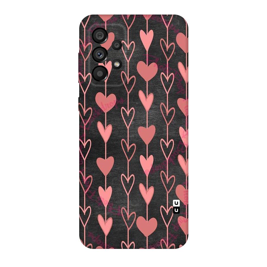 Chain Of Hearts Original Polycarbonate Back Case for Galaxy A73 5G