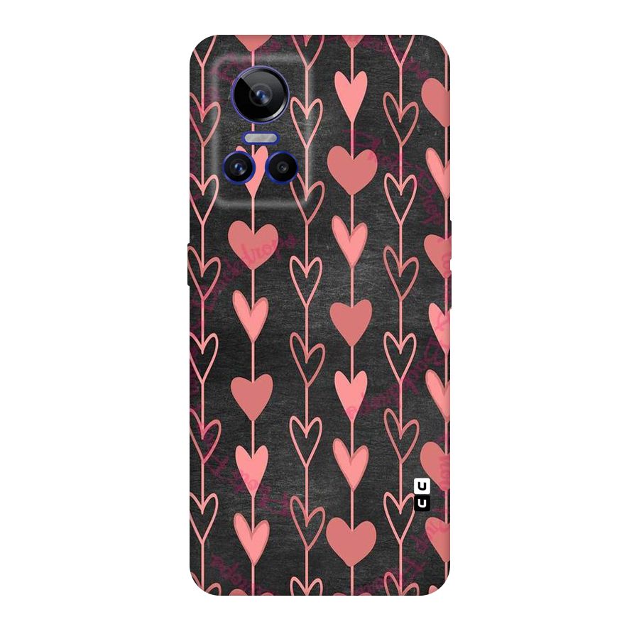 Chain Of Hearts Original Polycarbonate Back Case for Realme GT Neo 3