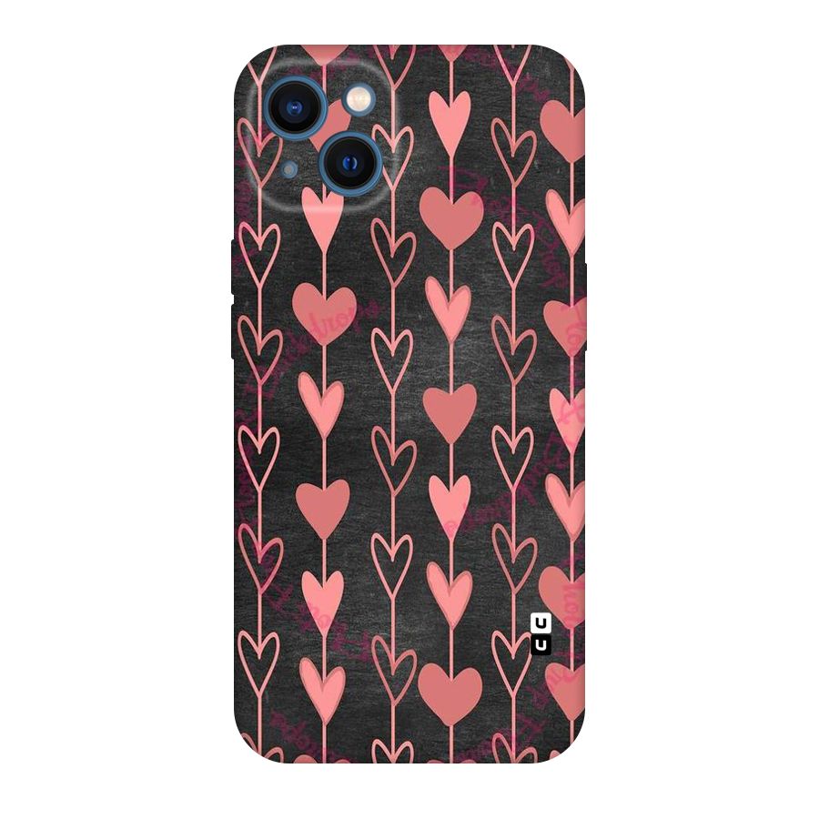 Chain Of Hearts Original Polycarbonate Back Case for iPhone 13