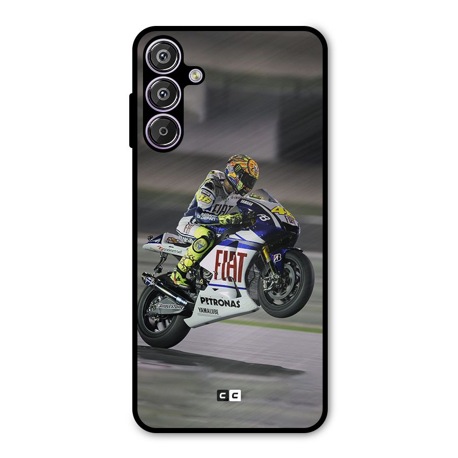 Champion Biker Metal Back Case for Galaxy M15