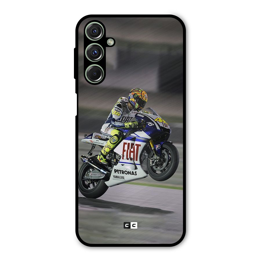 Champion Biker Metal Back Case for Galaxy M34