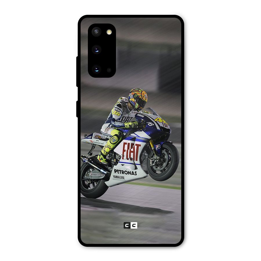 Champion Biker Metal Back Case for Galaxy S20