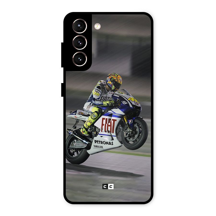 Champion Biker Metal Back Case for Galaxy S21 5G