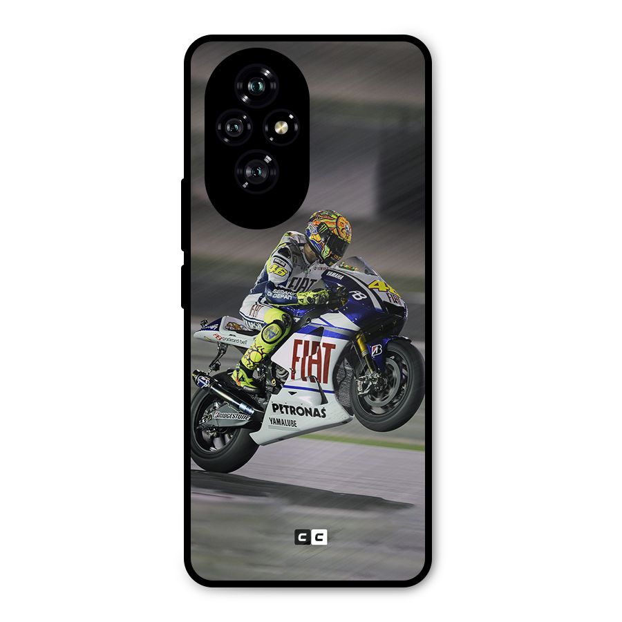Champion Biker Metal Back Case for Honor 200