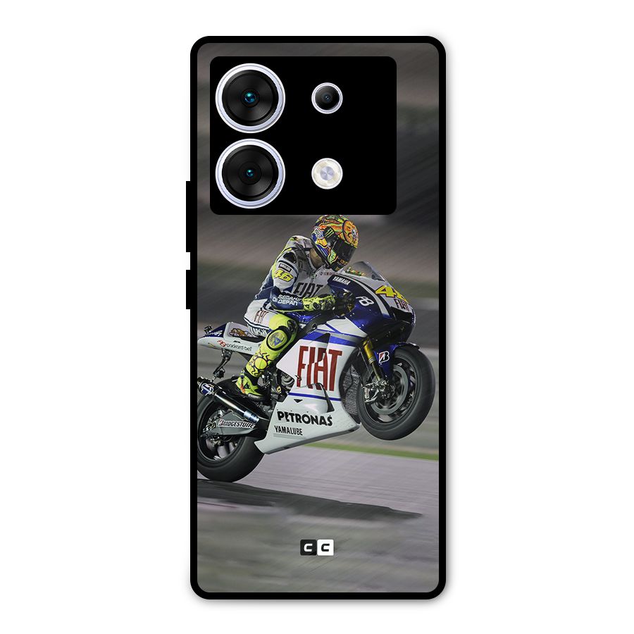 Champion Biker Metal Back Case for Infinix Zero 30 5G