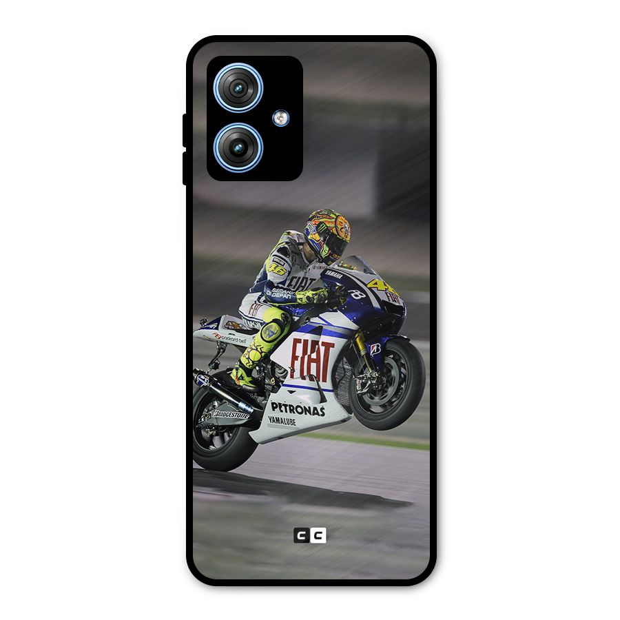 Champion Biker Metal Back Case for Moto G54