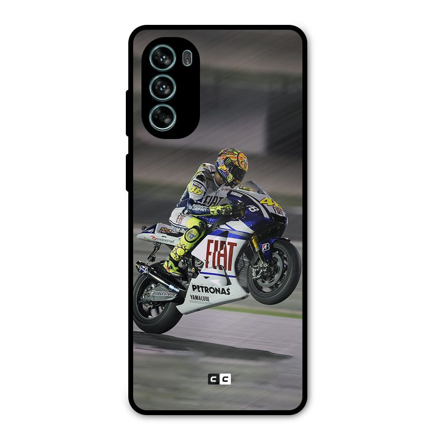 Champion Biker Metal Back Case for Moto G62