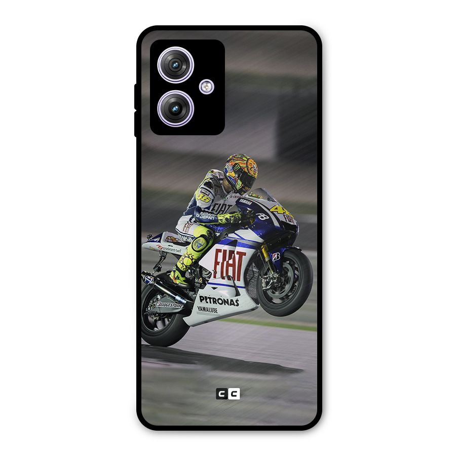 Champion Biker Metal Back Case for Moto G64