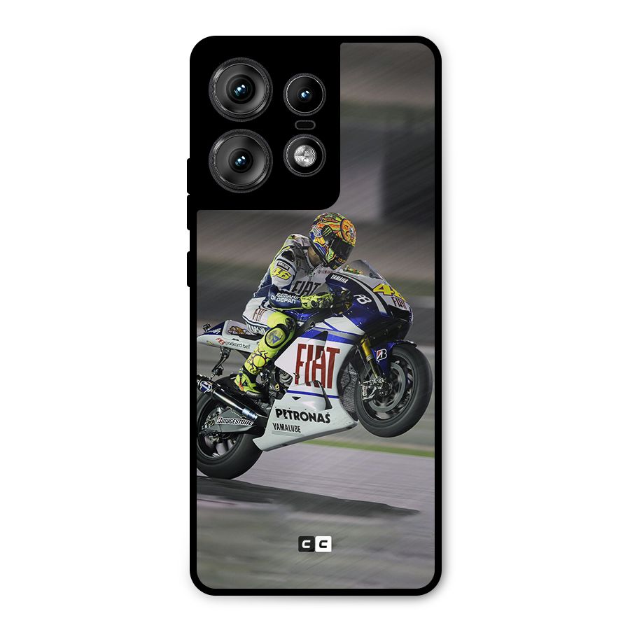 Champion Biker Metal Back Case for Motorola Edge 50 Pro