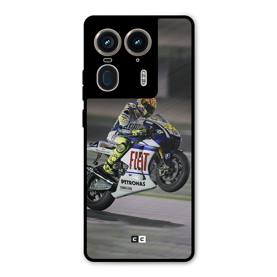 Champion Biker Metal Back Case for Motorola Edge 50 Ultra