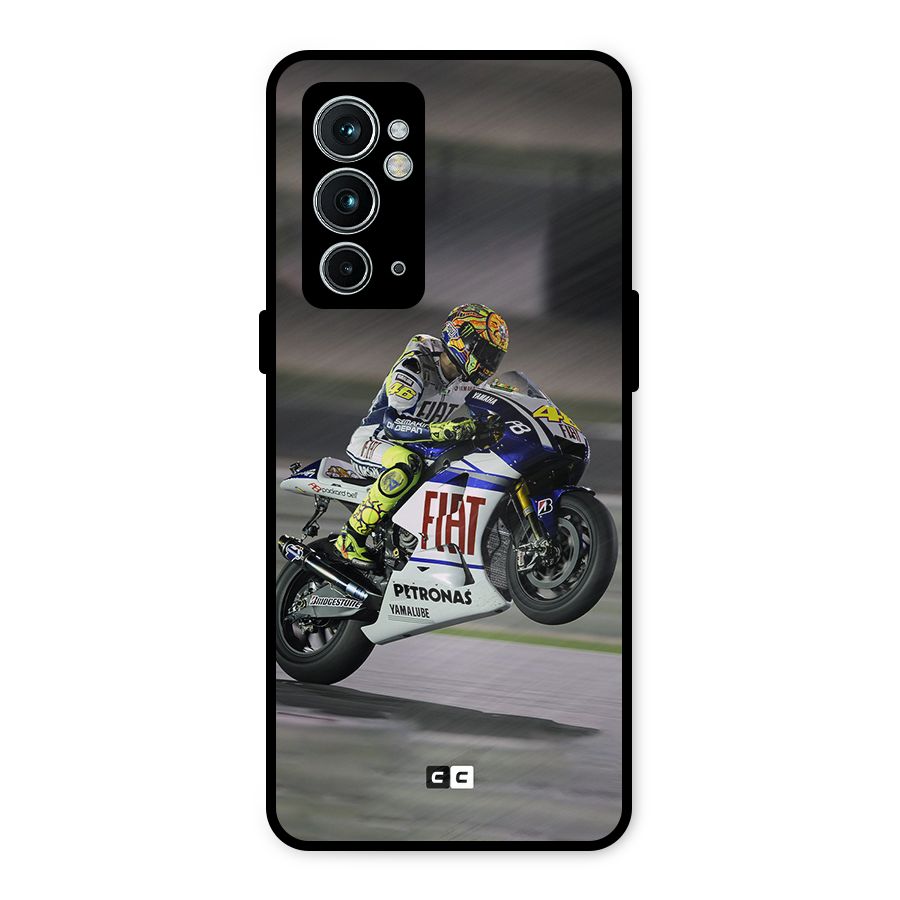 Champion Biker Metal Back Case for OnePlus 9RT 5G