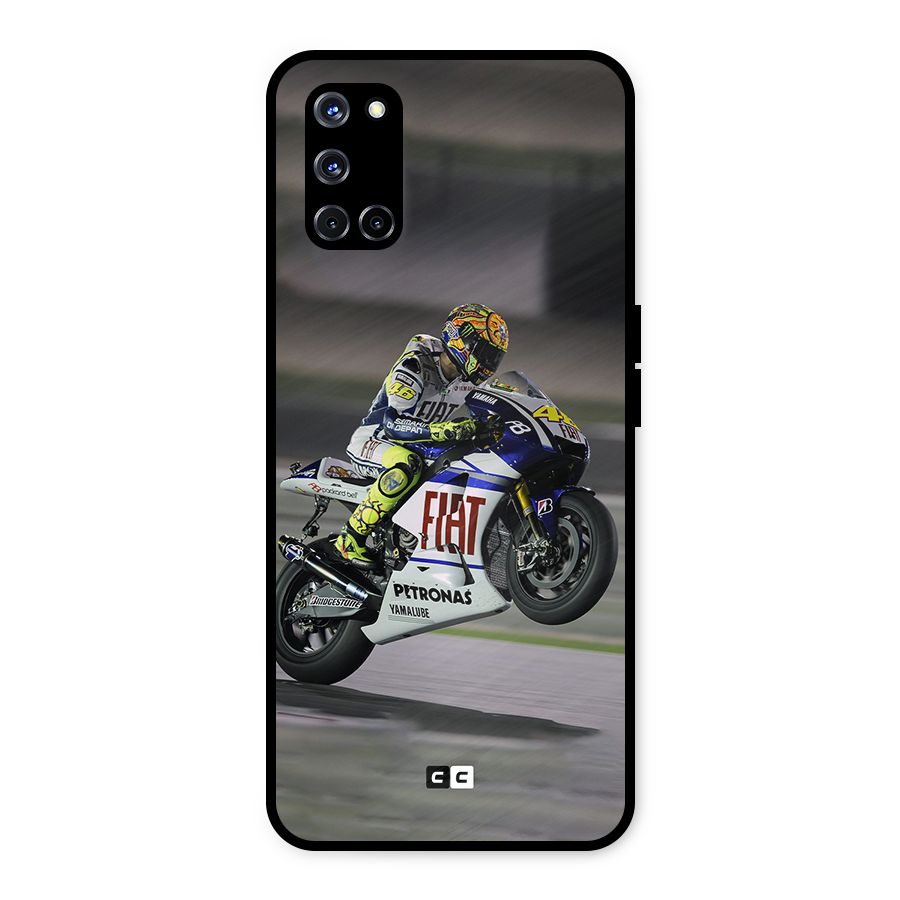 Champion Biker Metal Back Case for Oppo A52