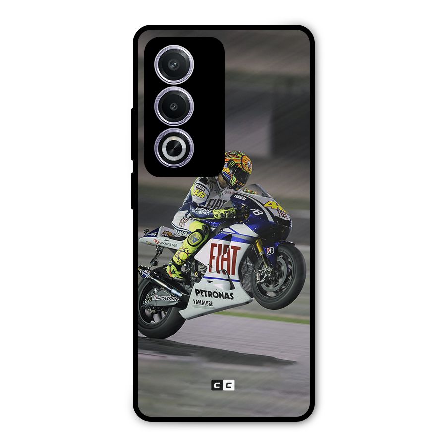Champion Biker Metal Back Case for Oppo K12x