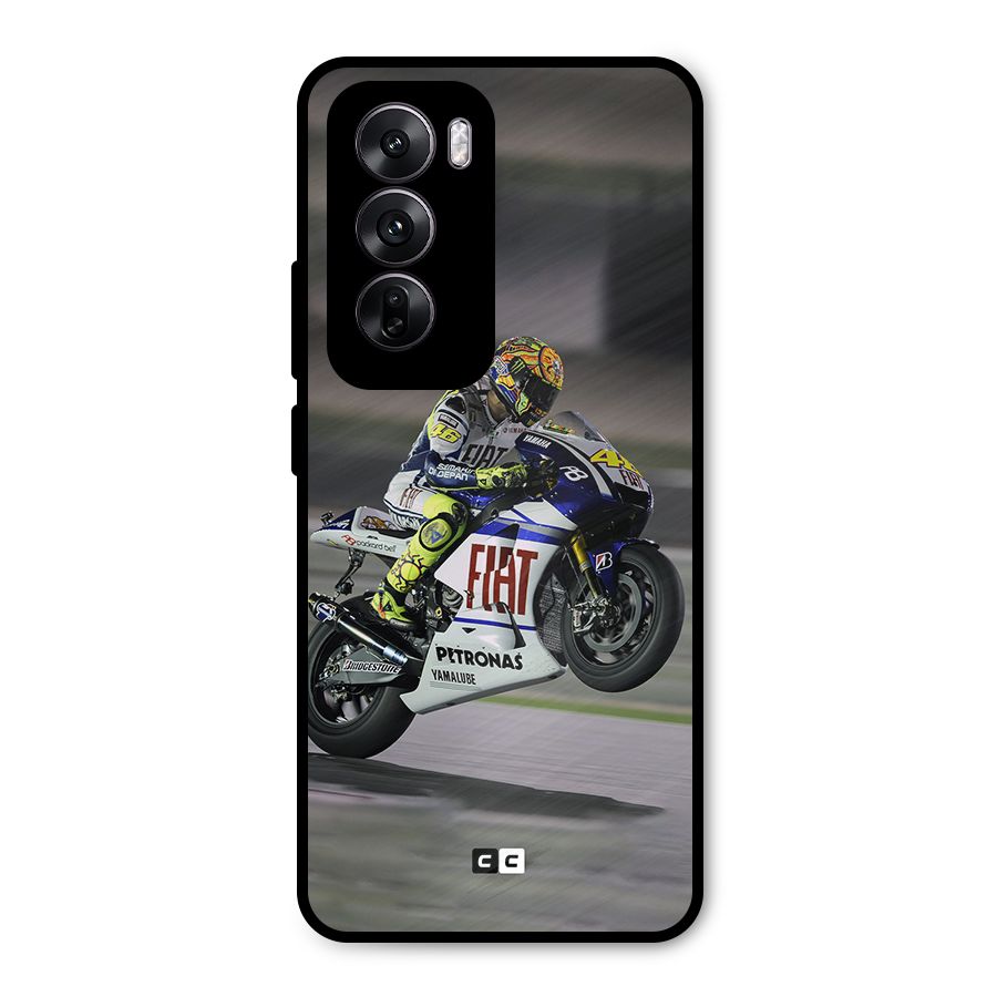 Champion Biker Metal Back Case for Oppo Reno12