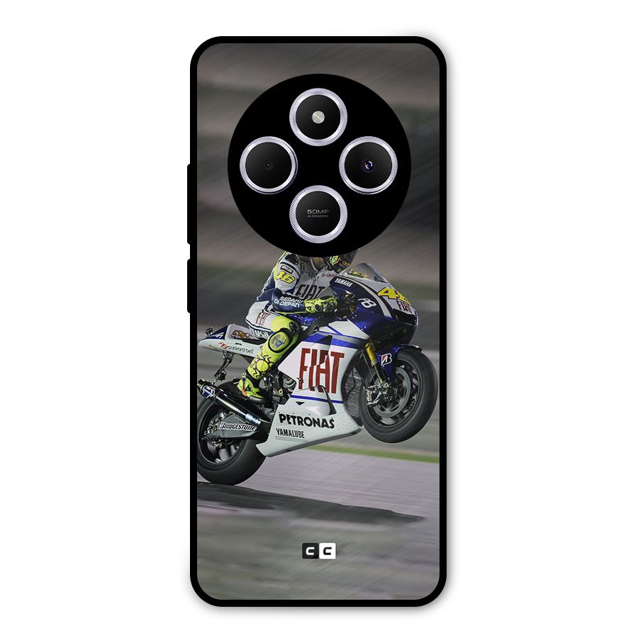 Champion Biker Metal Back Case for Poco M7