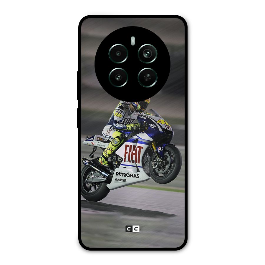 Champion Biker Metal Back Case for Realme 12 Pro Plus