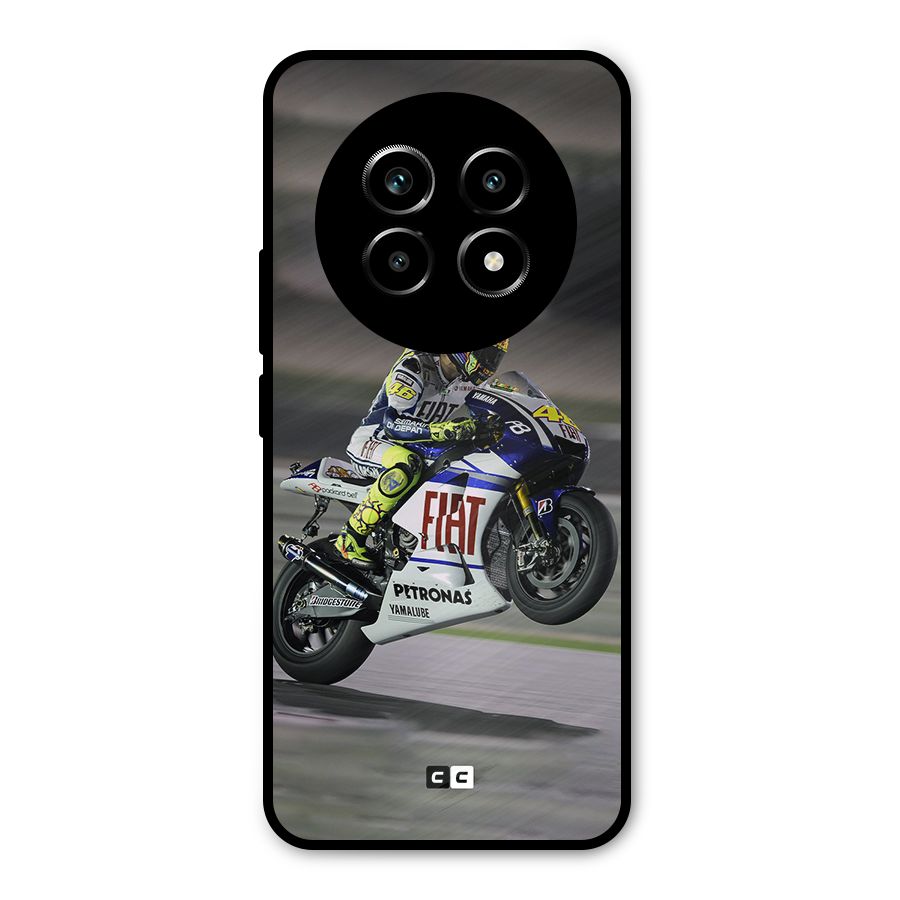 Champion Biker Metal Back Case for Realme 14 Pro Lite