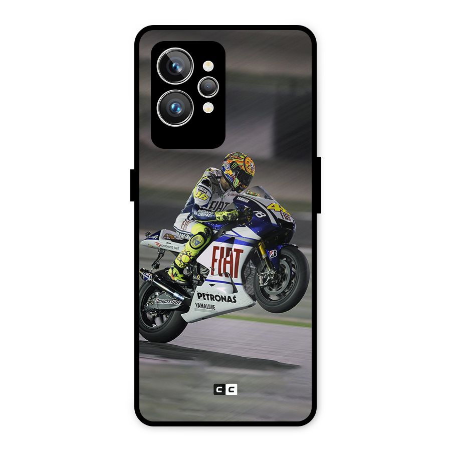 Champion Biker Metal Back Case for Realme GT2 Pro