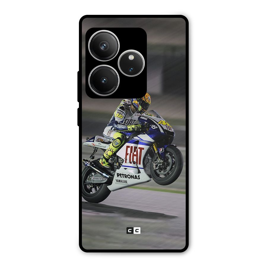 Champion Biker Metal Back Case for Realme GT 6