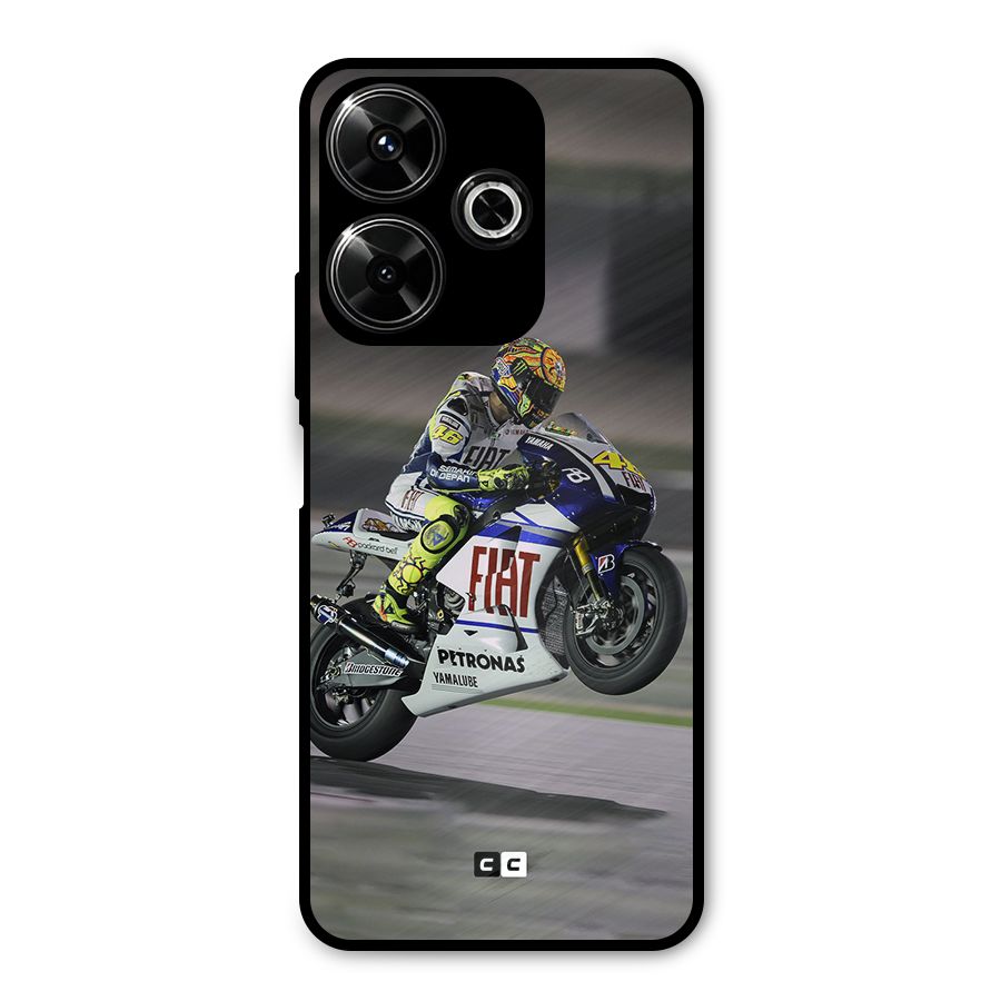 Champion Biker Metal Back Case for Redmi 13 5G