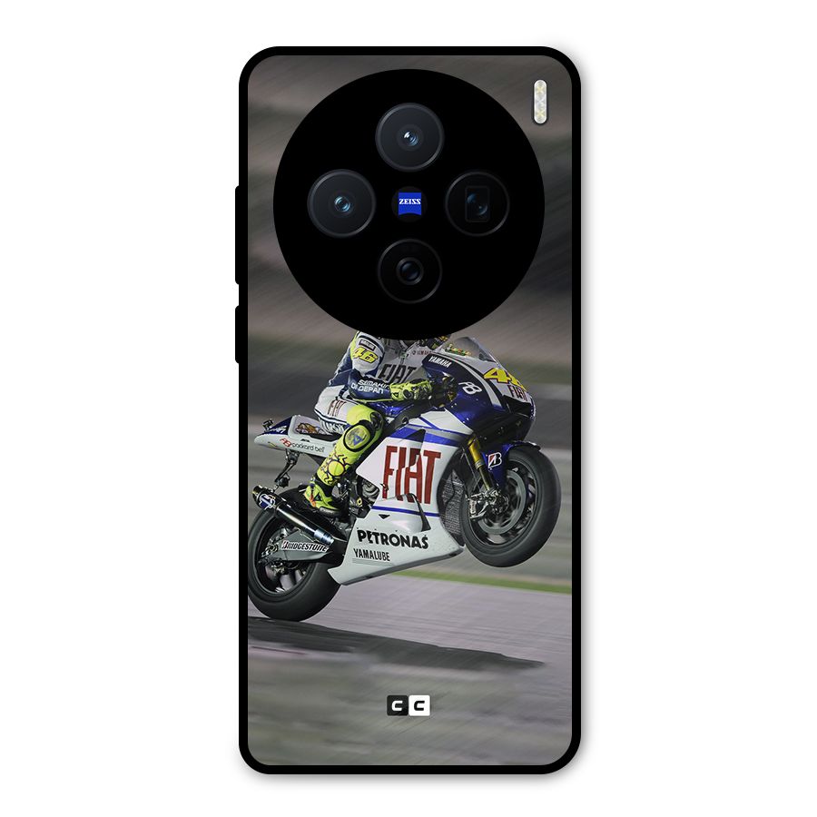 Champion Biker Metal Back Case for Vivo X200
