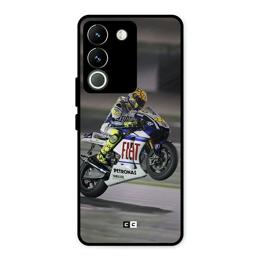 Champion Biker Metal Back Case for Vivo Y200