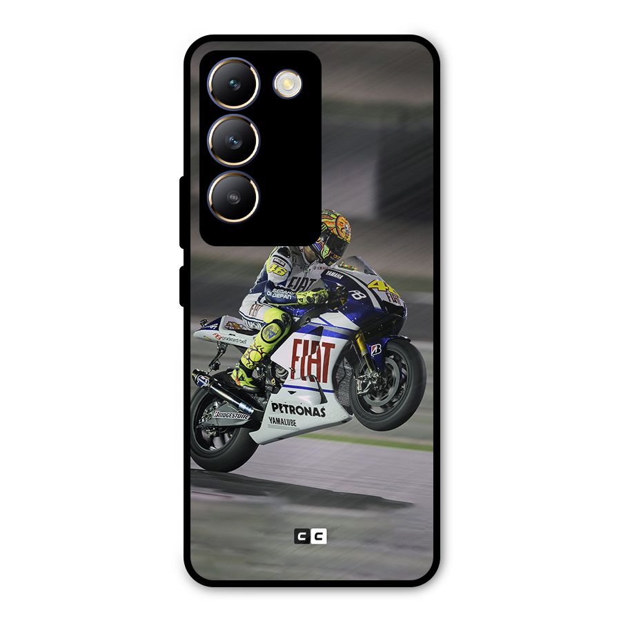 Champion Biker Metal Back Case for Vivo Y200e