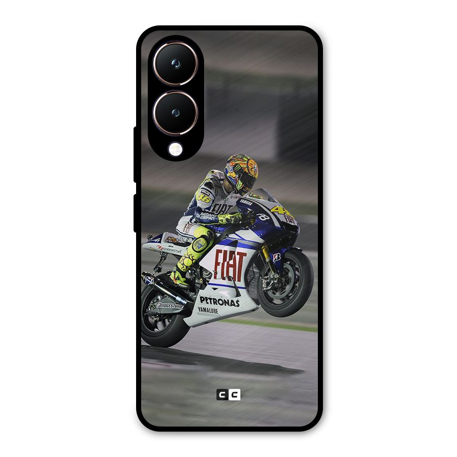 Champion Biker Metal Back Case for Vivo Y28