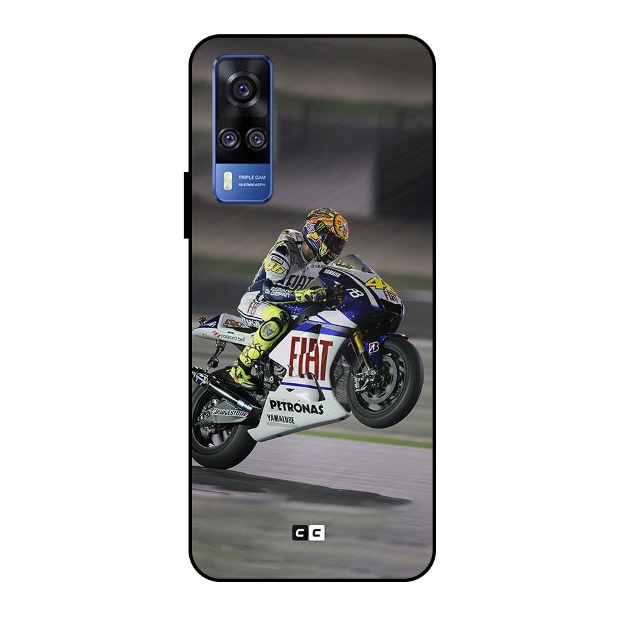 Champion Biker Metal Back Case for Vivo Y51