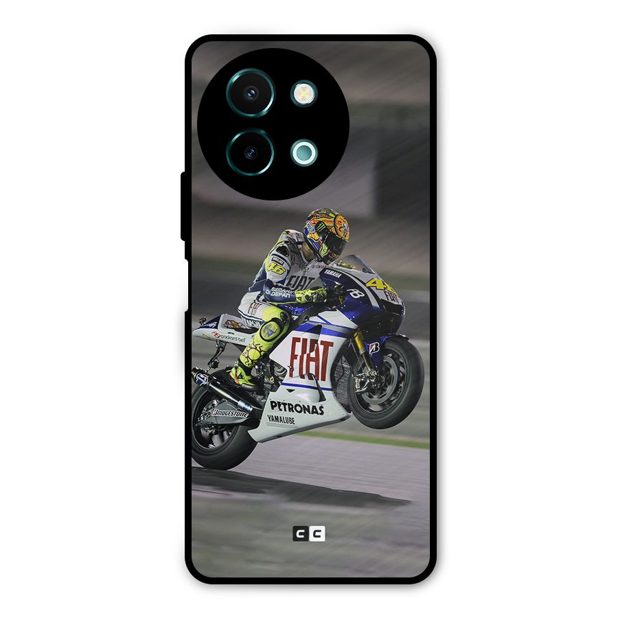 Champion Biker Metal Back Case for Vivo Y58