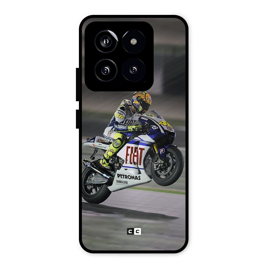 Champion Biker Metal Back Case for Xiaomi 14