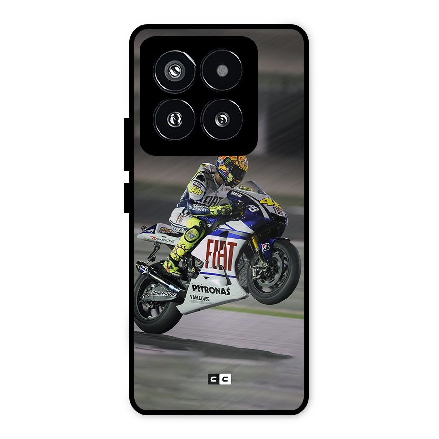 Champion Biker Metal Back Case for Xiaomi 14 Pro