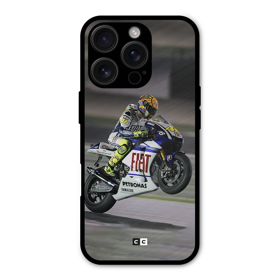 Champion Biker Metal Back Case for iPhone 16 Pro