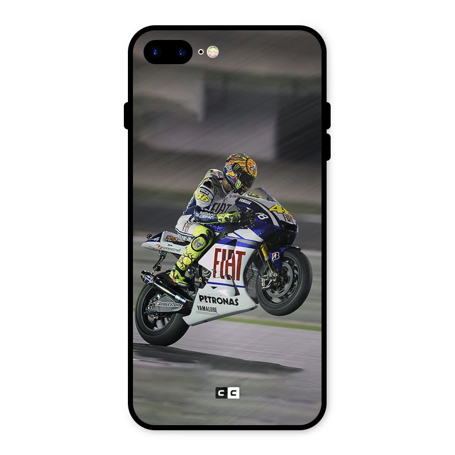 Champion Biker Metal Back Case for iPhone 8 Plus