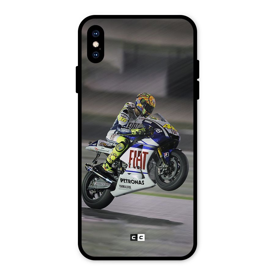 Champion Biker Metal Back Case for iPhone XS Max