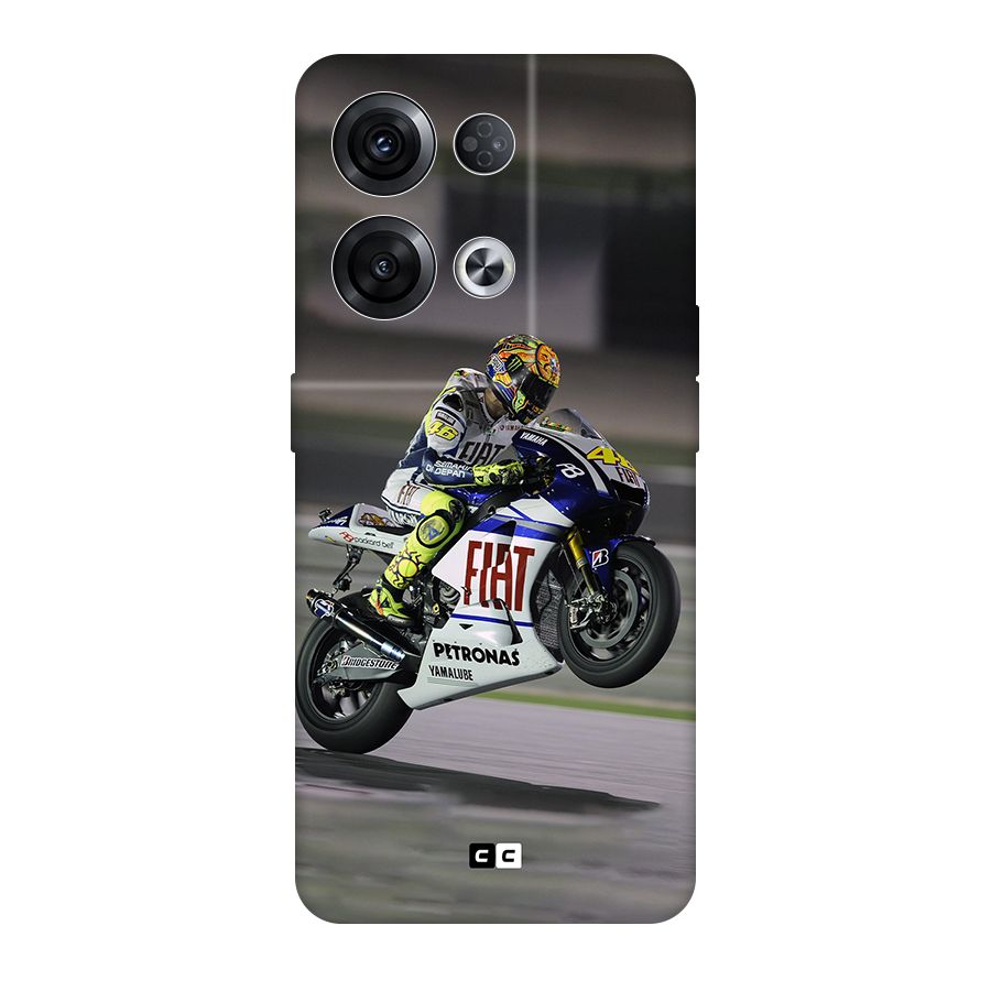 Champion Biker Original Polycarbonate Back Case for Oppo Reno8 Pro 5G