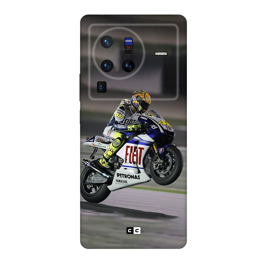 Champion Biker Original Polycarbonate Back Case for Vivo X80