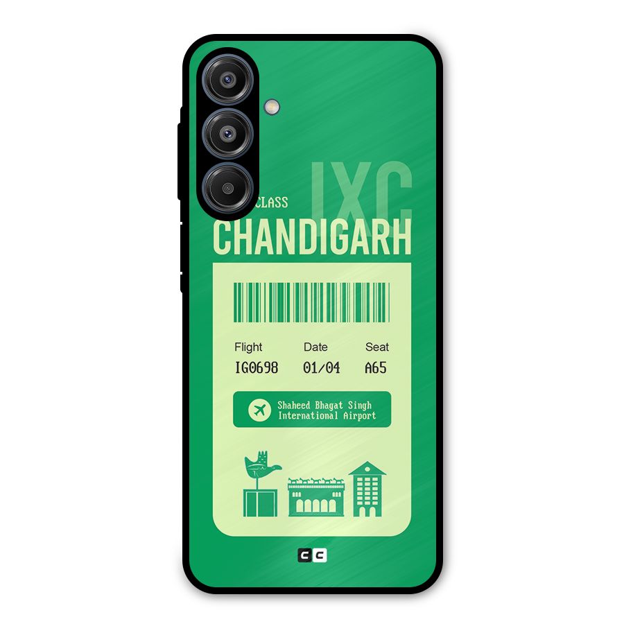 Chandigarh Boarding Pass Metal Back Case for Galaxy A16 5G