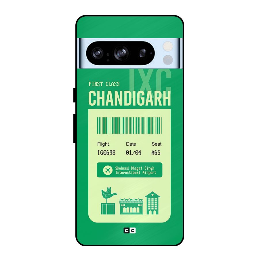 Chandigarh Boarding Pass Metal Back Case for Google Pixel 8 Pro