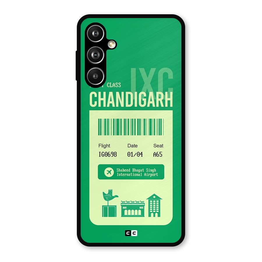 Chandigarh Boarding Pass Metal Back Case for Samsung Galaxy M54