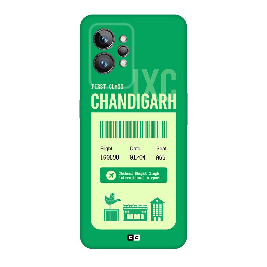 Chandigarh Boarding Pass Original Polycarbonate Back Case for Realme GT2 Pro