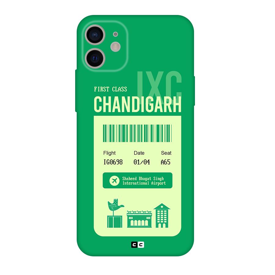 Chandigarh Boarding Pass Original Polycarbonate Back Case for iPhone 11