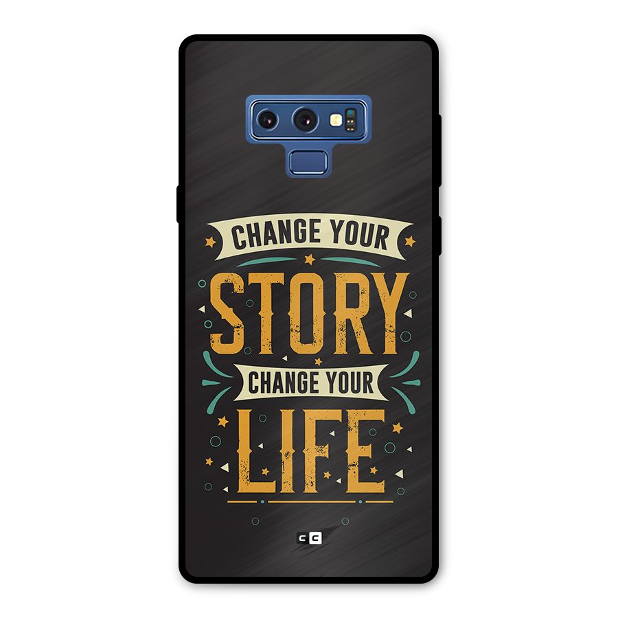Change Your Life Metal Back Case for Galaxy Note 9