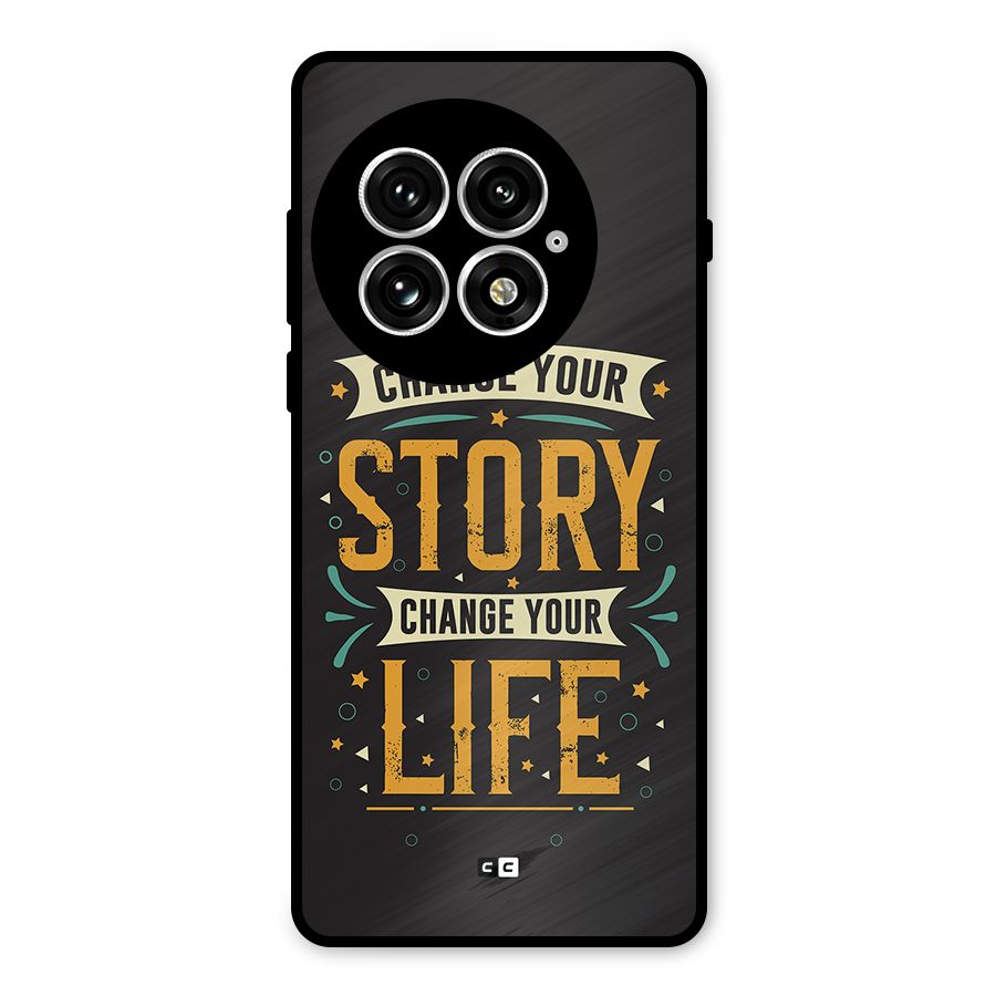 Change Your Life Metal Back Case for OnePlus 13