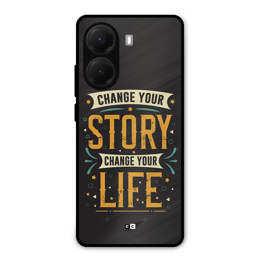 Change Your Life Metal Back Case for Poco X7 Pro