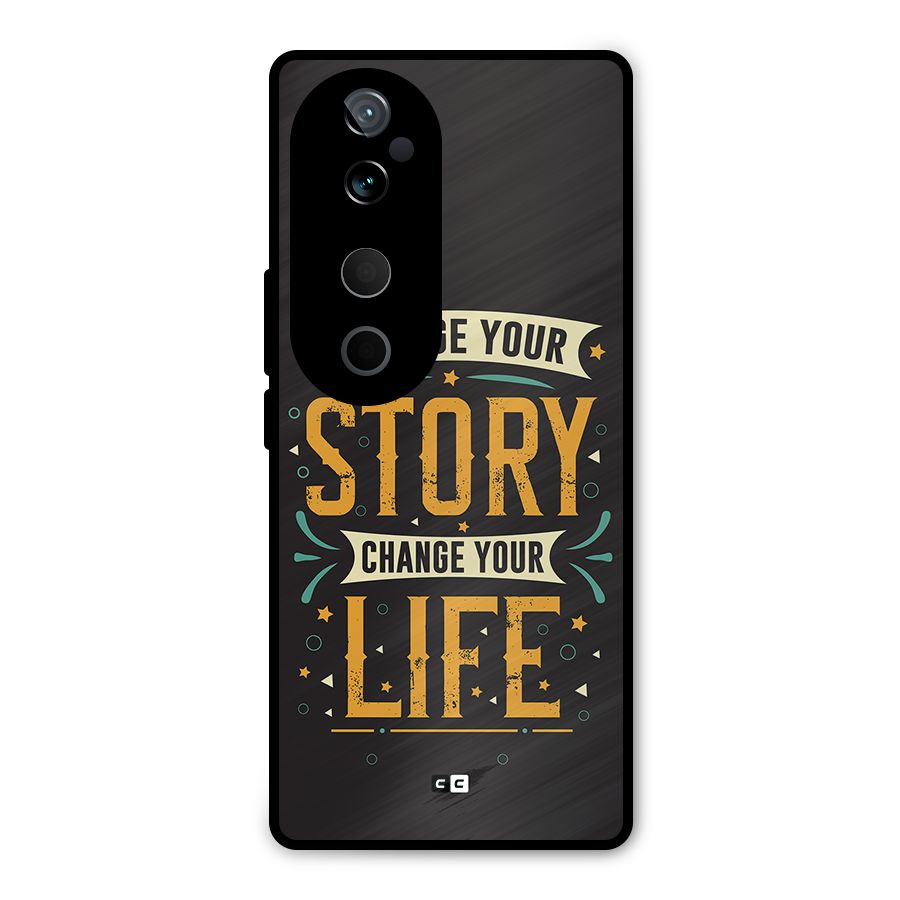 Change Your Life Metal Back Case for Vivo T3 Ultra