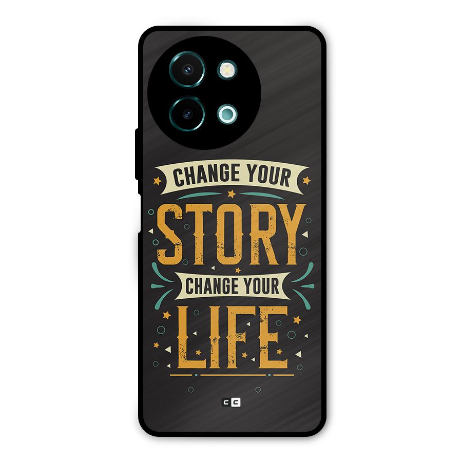 Change Your Life Metal Back Case for Vivo Y58