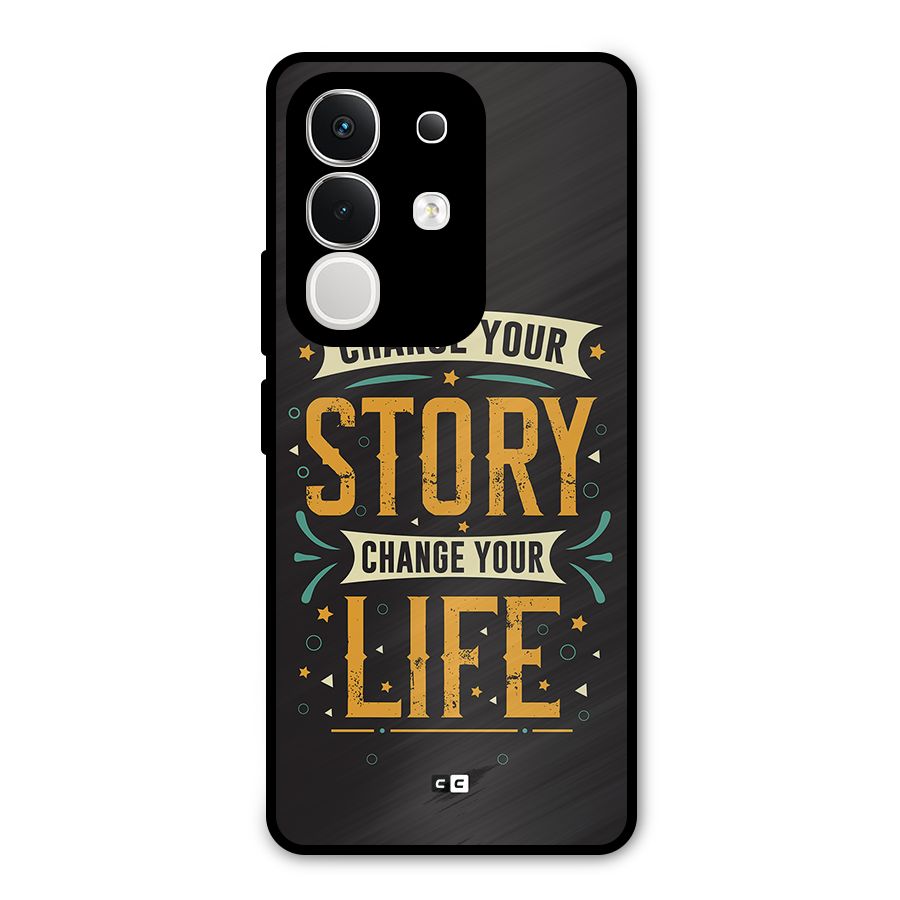 Change Your Life Metal Back Case for iQOO Z10x