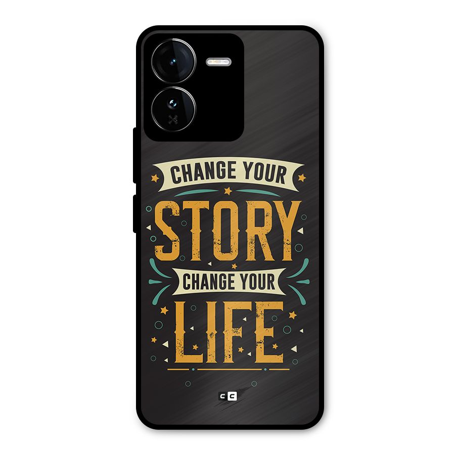 Change Your Life Metal Back Case for iQOO Z9